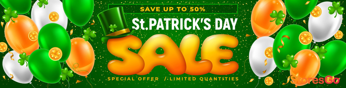 StoresGo Saint Patrick's Day sales