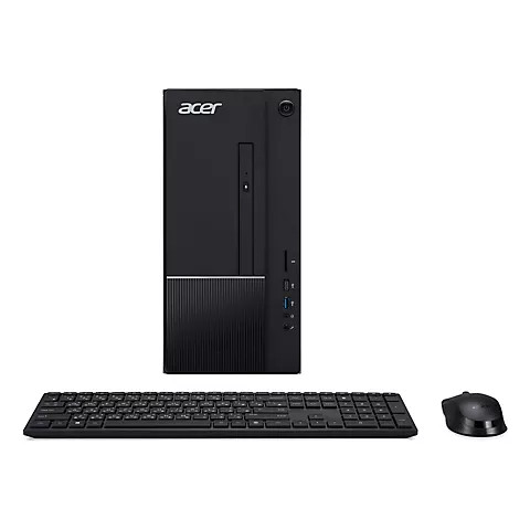 Acer Aspire TC-875-UR11 Desktop, Intel Core i3-10100 4-Core Processor, 8GB Memory, 1TB HDD