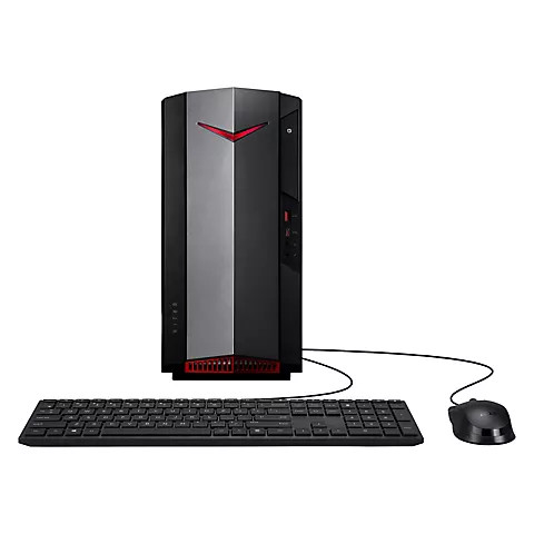 Acer Nitro 50 N50-620-UA14 Desktop, Intel Core i5-11400F Processor, 8GB Memory, 512GB SSD, GeForce GTX 1650 Graphics
