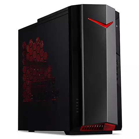 Acer Nitro 50 N50-620-UA14 Desktop, Intel Core i5-11400F Processor, 8GB Memory, 512GB SSD, GeForce GTX 1650 Graphics