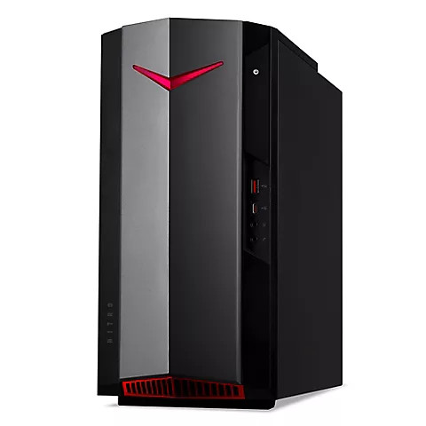 Acer Nitro 50 N50-620-UA14 Desktop, Intel Core i5-11400F Processor, 8GB Memory, 512GB SSD, GeForce GTX 1650 Graphics