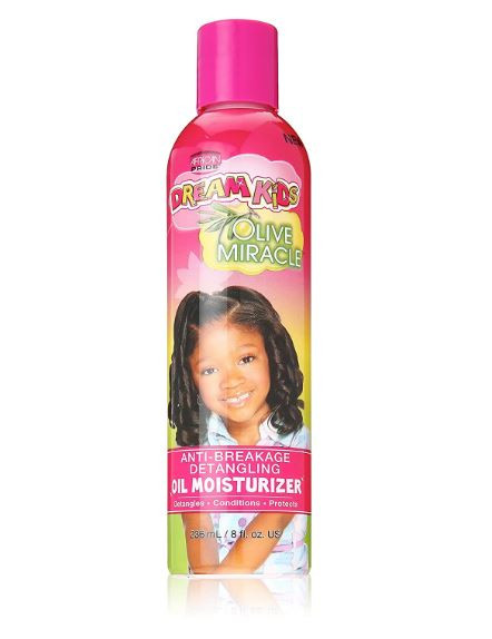 african pride dream kids olive miracle anti-breakage detangling oil moisturizer