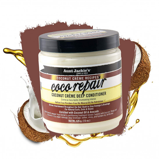 aunt jackie's coconut crème recipes coco repair deep hair conditioner