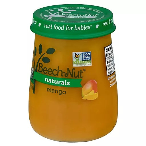 Beech Nut Naturals Stage 2 (6 Months+) Mango 4 Oz