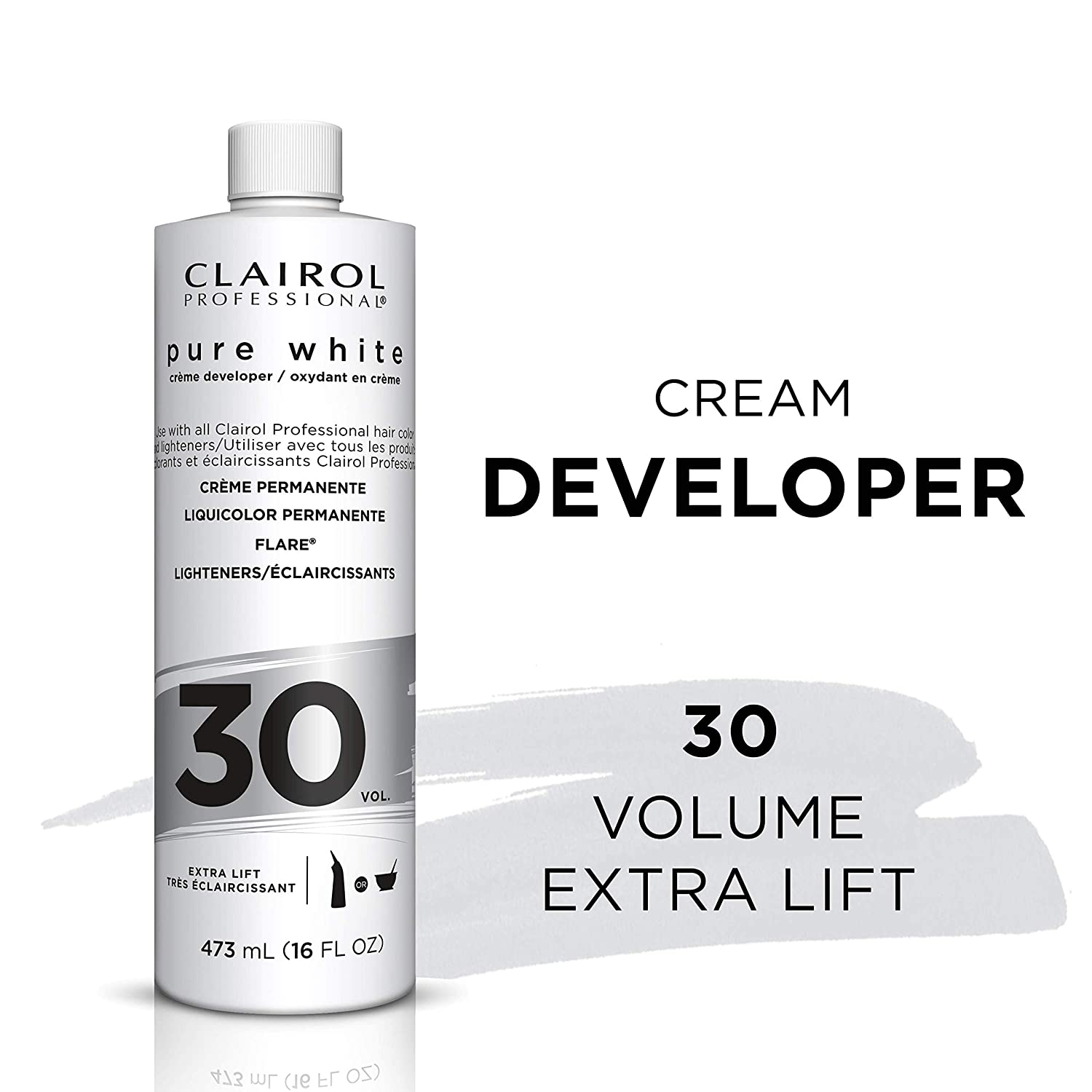 Clairol Professional Pure White 30volume Crème Developer
