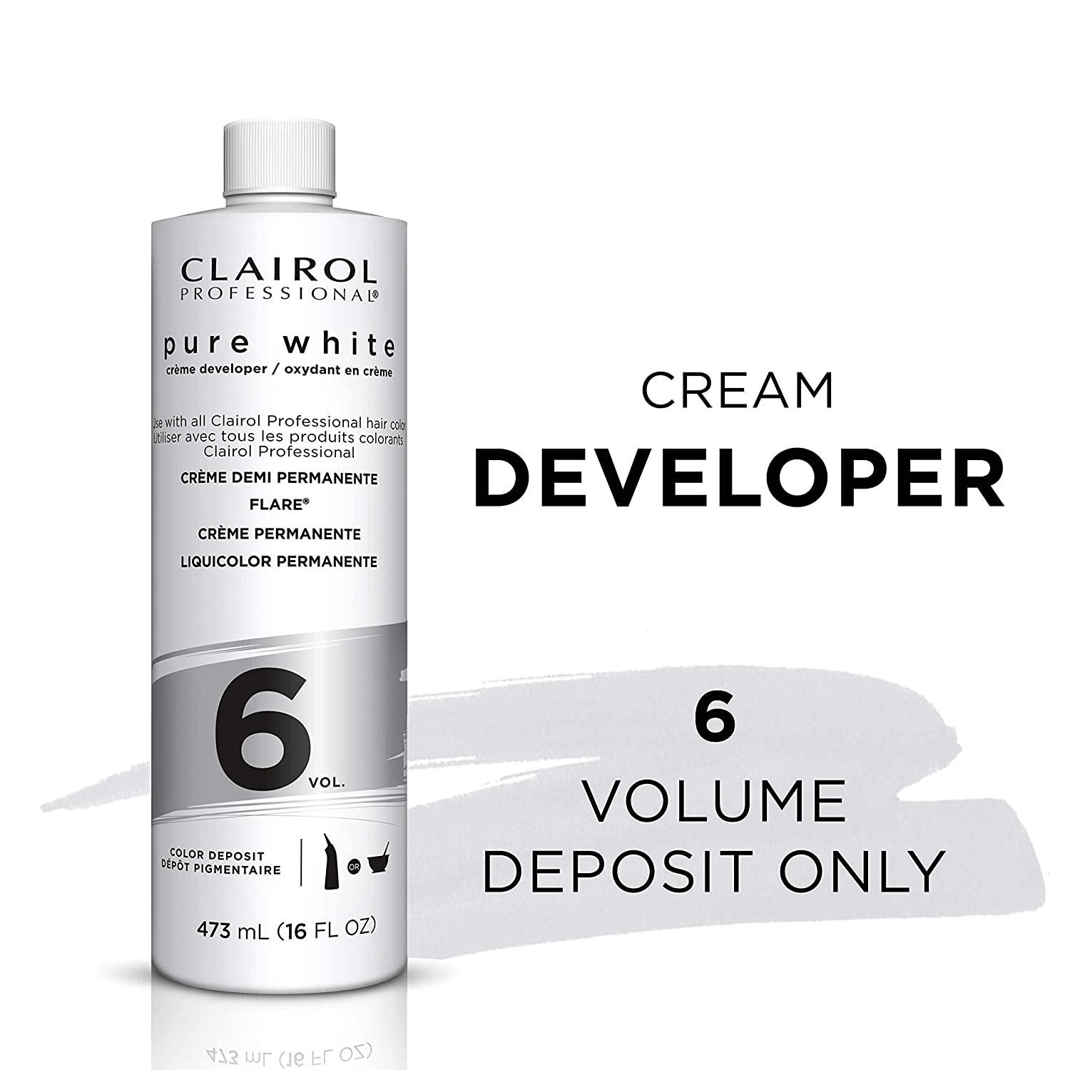 Clairol Professional Pure White 6vol Crème Developer