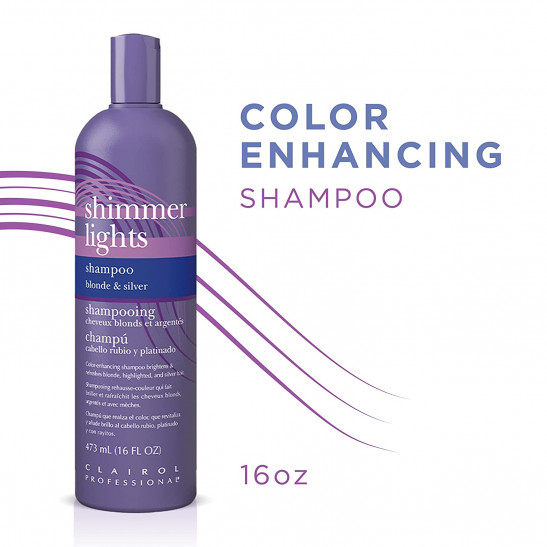 clairol professional shimmer lights shampoo | 8 oz