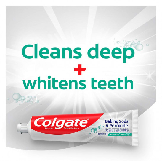 colgate baking soda and peroxide whitening gel toothpaste