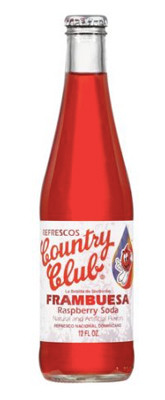 country club frambuesa raspberry soda