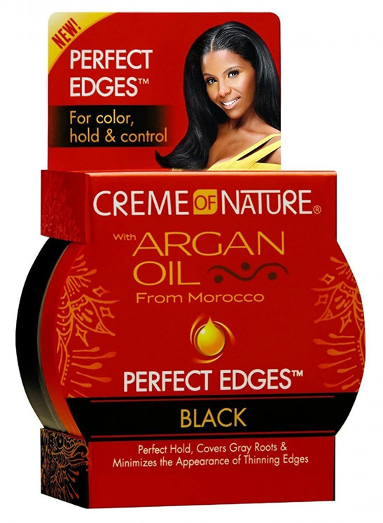 creme of nature argan oil perfect edges black