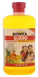 dismex fruit suero oral electrolyte solution