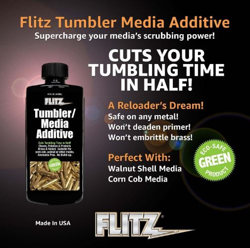 Flitz 9763698 Tumbler/media Additive - 16 Oz. Bottle
