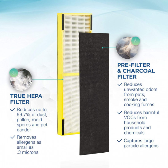 GermGuardian FLT4825 Air Purifier HEPA Replacement Filter B