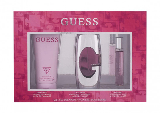 guess women 3pc gift set eau de parfum 2.5 oz 75 ml