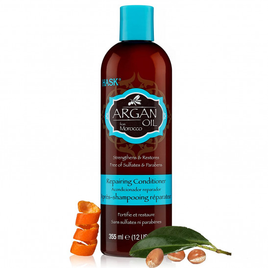 hask argan oil repairing conditioner| 8.5 oz