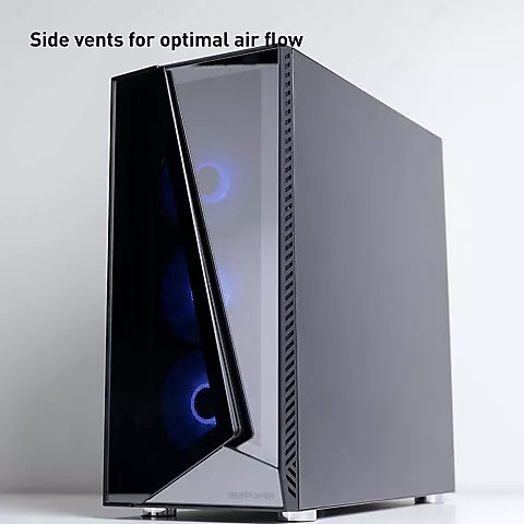 iBUYPOWER SlateMono 237i Gaming Desktop, Intel Core i7-12700KF Processor, 16GB Memory, 1TB SSD, NVIDIA GeForce RTX 3070Ti