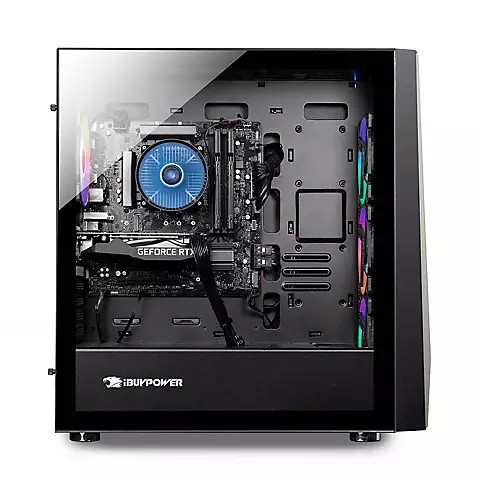 iBUYPOWER Trace5MR 245i Gaming Desktop, Intel Core-i7 11700F Processor, 16GB Memory, 480GB SSD + 1TB HDD, NVIDIA GeForce RTX 20