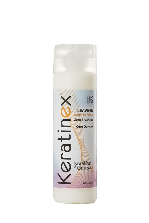 keratinex anti breakage leave in conditioner|9 0z