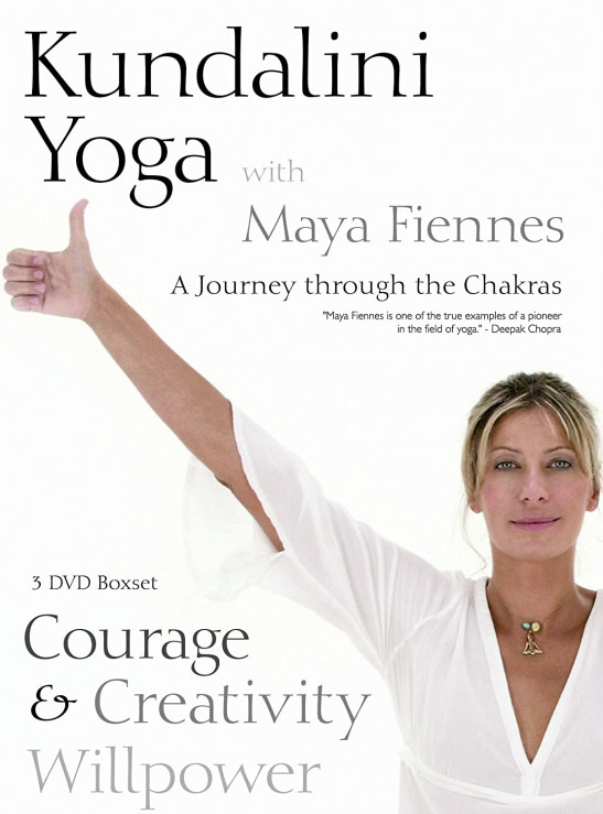 kundalini yoga with maya fiennes - a journey through the chakras: courage, creativity and willpower [dvd]