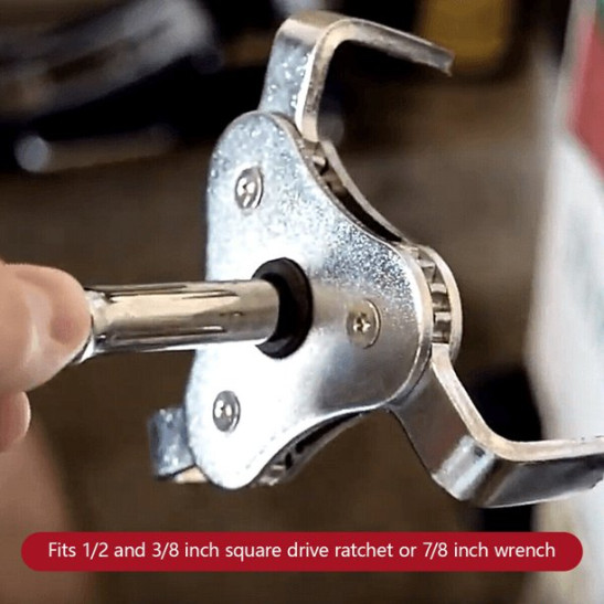 LCGP Universal Car Removal Tool 2 Way Oil Filter Wrench Full Adjustable Spanner