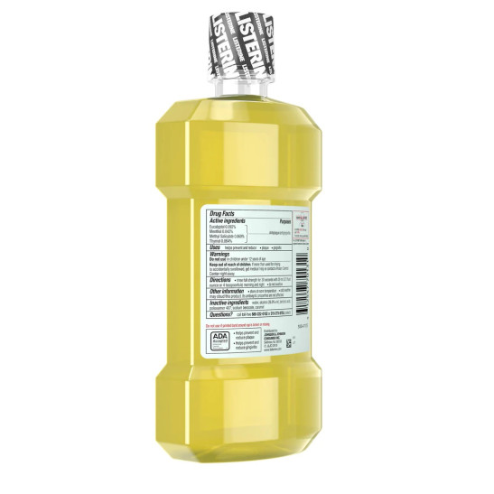 Listerine Antiseptic Mouthwash Spearmint/Original 1.0 L "2-PACK
