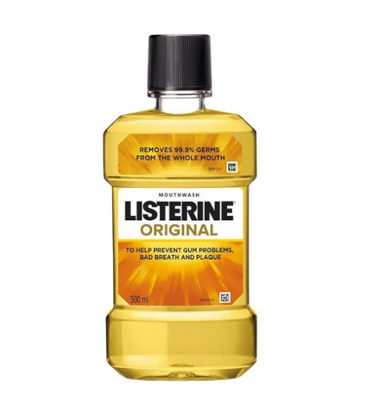 Listerine Original Liquid Mouthwash 500 ml