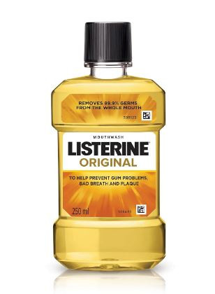 Listerine Original Mouthwash Liquid 250 ml