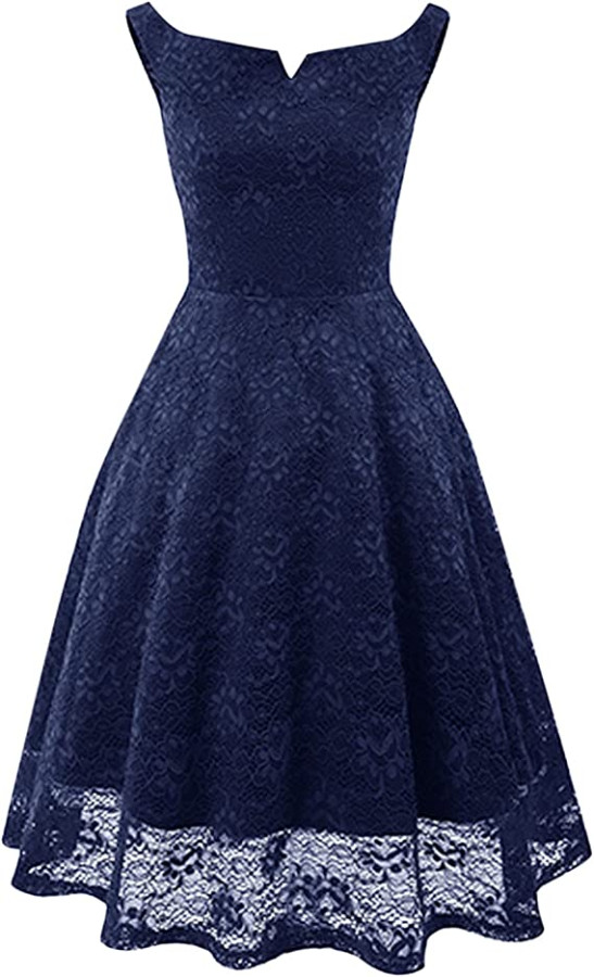 LWZWM Women's Formal Dresses Fashion Dress Lace Sleeveless Party Dress Cocktail Prom Ballgown Vintage Dress Ethnic Dress Daily Dress Club Dress Babydoll Dress Wrap Dress T-sirt Dress