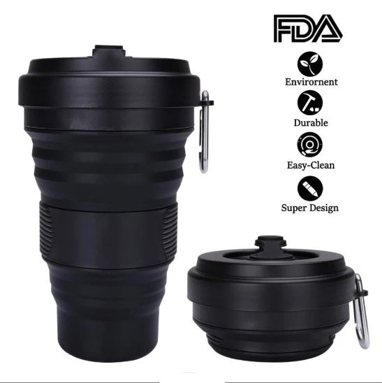 550ml collapsible coffee cup