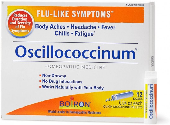 Boiron Oscillococcinum Natural Flu Relief - 12 doses pack