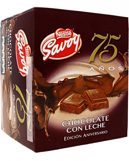 nestle savoy chocolate 75 aniversario