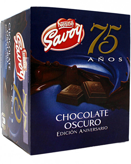 nestle savoy chocolate oscuro