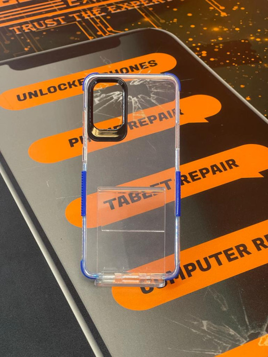 Samsung Galaxy S20 Plus Clear Case With Colored Corners