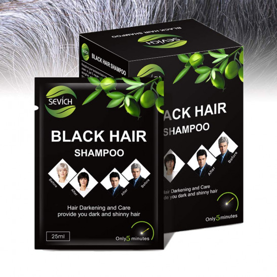 SEVICH New Hair Color Natural Instant Shampoo Form Hair