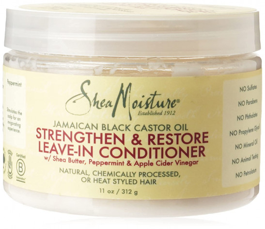 sheamoisture| jamaican black castor oil leave in conditioner| 11.5 oz