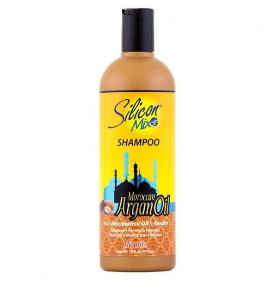 silicon mix moroccan argan oil shampoo| 16 oz