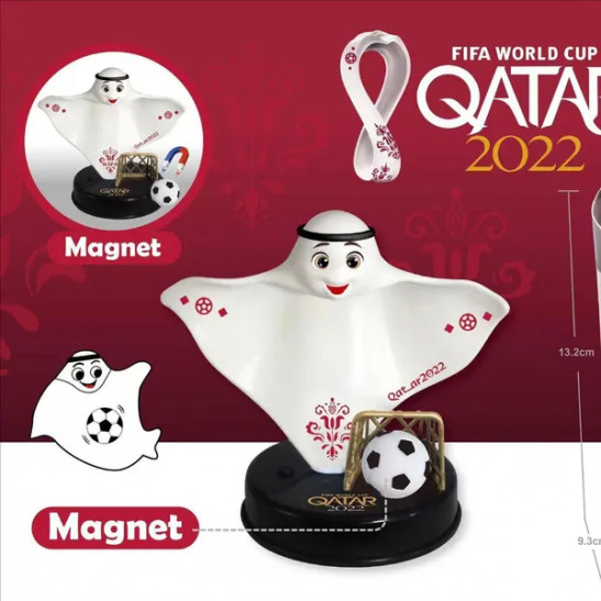 The 2022 Qatar World Cup Mascot LED Table Decoration