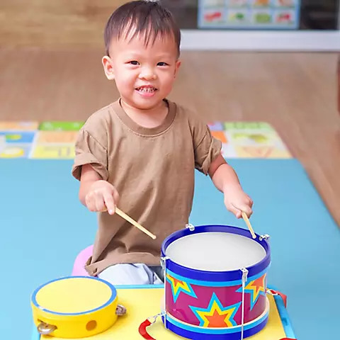 Toy drum best sale with neck strap