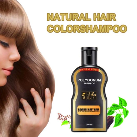 Women Beauty Products Hair Shampoo Natural Coloring Black Shampoo