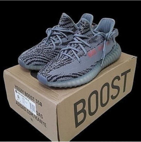 Ultra Boost Shoes Adidas Yeezy Boost 350 v2.0  Beluga sneakers SIZE Men US12.5=EUR47 1/3=UK12