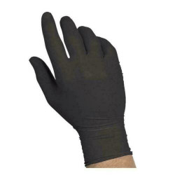 100-ct Black Nitrile Gloves Size L Powder Free Sysco Classic High Performance