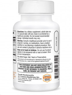 21st Century Healthy Eyes Lutein y ceaxantina cápsulas, 60 unidades