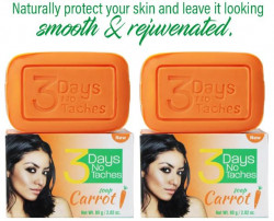 3 DAYS NO TACHES CARROT SOAP