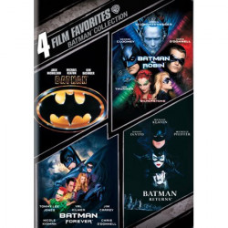 4 Film Favorites: Batman Collection (Batman | Batman Forever |Batman And Robin |Batman Returns)