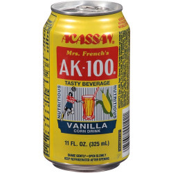Acassan Mrs. French Ak-100 Vanilla Corn Drink (9.8 Oz)