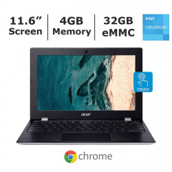 Acer Chromebook 311 Laptop, Intel Celeron N4000 Processor, 4GB Memory, 32GB eMMC, Intel UHD Graphics 600