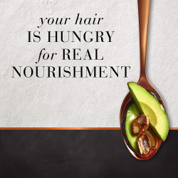 Acondicionador sin sulfatos, tratamiento suavizante sin tintes, aceite de argán y aguacate, alimento para el cabello, 17.9 onzas líquidas