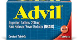 Advil Pain Reliever & Fever Reducer Medicine With Ibuprofen 200mg For Headache, Backache, Menstrual & Joint Pain Relief Coated Tablets