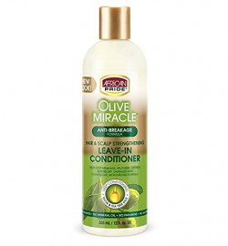 African Pride Olive Miracle Leave-in Conditioner, 15 Ounce