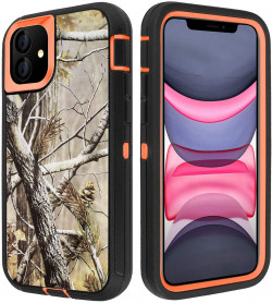 AICase For IPhone 11 Case (6.1"), Drop Protection Full Body Rugged Heavy Duty Case, Shockproof/Drop/Dust Proof 3-Layer Protective Durable Cover For Apple IPhone 11 6.1-inch